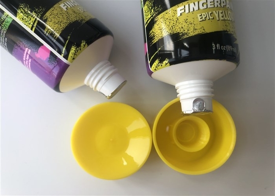 Yellow Turtle Printing PBL Tube 89ml Bath Wash Plastic Barrier Filling From Tube End