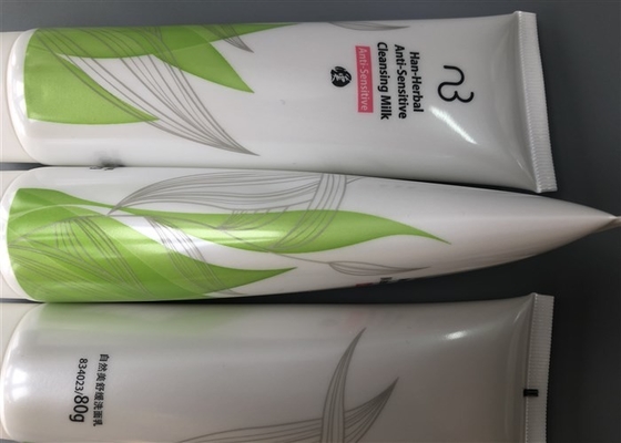 80g Plastic Cream Tubes For Han Herbal Anti Sensitive Cleansing Milk Facial Scrub