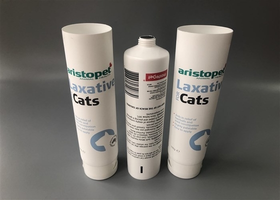 Laxative Cats Milk White Pet Plastic Tube 100ml  4-Color Offset Screen Printing Matt