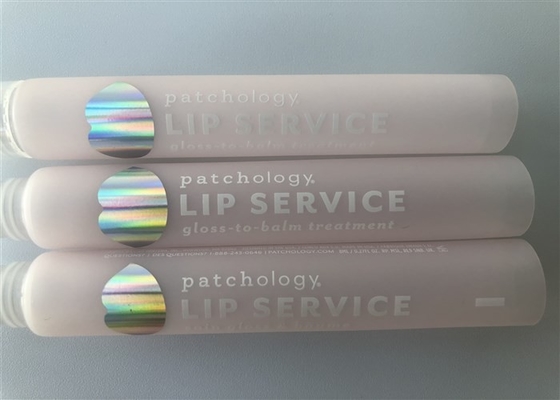 Special Function Lip Balm Squeeze Tubes / LDPE Empty Lipstick Tubes